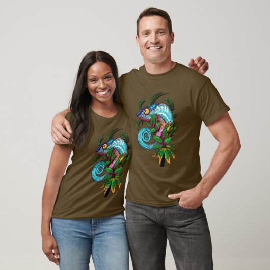 Rainbow Chameleon T-Shirt (Unisex)