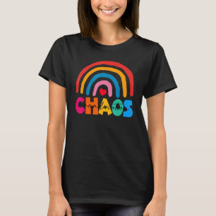 Rainbow Chaos Koordinator glücklich ersten Tag von T-Shirt