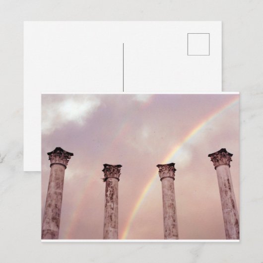 Rainbow Charleston Postkarte (Vorne/Hinten)