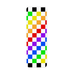 Rainbow-Checkerboard