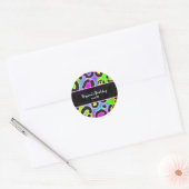 Rainbow Cheetah Leopard Print Party Stickers (Umschlag)