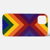 Rainbow Chevrons Case-Mate iPhone Hülle (Rückseite (Horizontal))