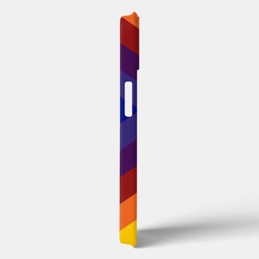 Rainbow Chevrons Case-Mate iPhone Hülle (Rückseite / Rechts)