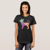 Rainbow Chihuahua T-Shirt (Vorne ganz)