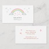 Rainbow Child Daycare Visitenkarte (Vorne/Hinten)