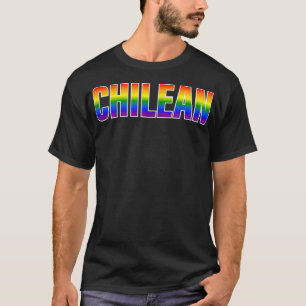 Rainbow Chilenischer Gay Pride LGBT Pride T-Shirt