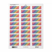 Rainbow-Chili-Paprikaschoten (Vorne)
