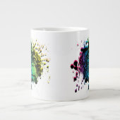 Rainbow Chimpanze Jumbo-Tasse (Vorderseite)