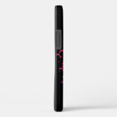 Rainbow Chimpanzee auf Black Case-Mate iPhone Case (Rückseite / Rechts)