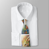 Rainbow Chinese Dragon Pattern Krawatte (Gebunden)