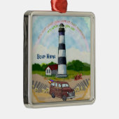 Rainbow Choice Leuchtturm Ornament Aus Metall (Rechts)