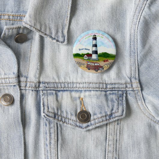 Rainbow Choice Lighthouse Button (Beispiel)