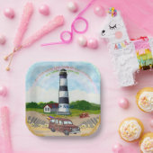 Rainbow Choice Lighthouse Pappteller (Party)