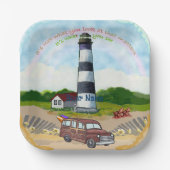 Rainbow Choice Lighthouse Pappteller (Vorderseite)