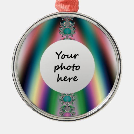 Rainbow Christmas Ornament (Vorne)