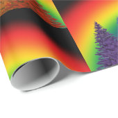 Rainbow Christmas Tree Geschenkpapier (Rolleneckpunkt)