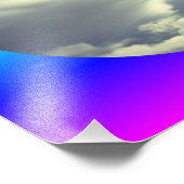 Rainbow Circle Border Fotodruck (Ecke)