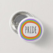 Rainbow Circle Button (Vorne & Hinten)