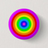 Rainbow Circle Design-40686 Button (Vorderseite)