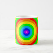 Rainbow Circle Design-40686 Kaffeetasse (Mittel)