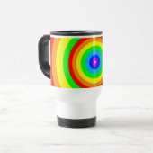 Rainbow Circle Design-40686 Reisebecher (Vorderseite Links)