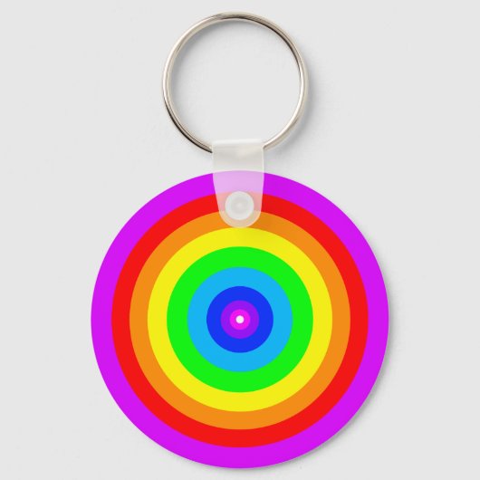 Rainbow Circle Design-40686 Schlüsselanhänger (Vorderseite)