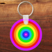 Rainbow Circle Design-40686 Schlüsselanhänger (Vorderseite)