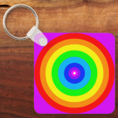 Rainbow Circle Design-40686 Schlüsselanhänger (Vorderseite)