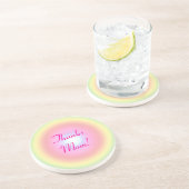 Rainbow Circle Muttertag Sandstein Untersetzer (Seite)