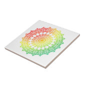 Rainbow Circles Fliese (Seite)
