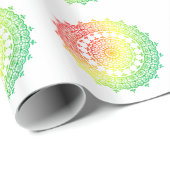 Rainbow Circles Geschenkpapier (Rolleneckpunkt)