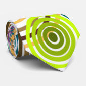 Rainbow Circles Krawatte (Gerollt)