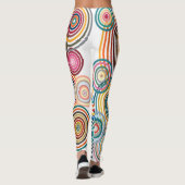 Rainbow Circles Leggings (Rückseite)