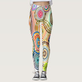 Rainbow Circles Leggings (Vorderseite)