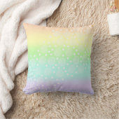 Rainbow Circles Pastel Kissen (Decke)