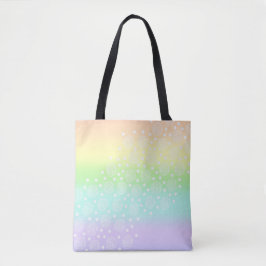 Rainbow Circles Pastel Tasche