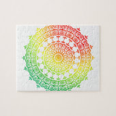 Rainbow Circles Puzzle (Horizontal)
