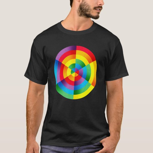 Rainbow Circles T-Shirt (Vorderseite)