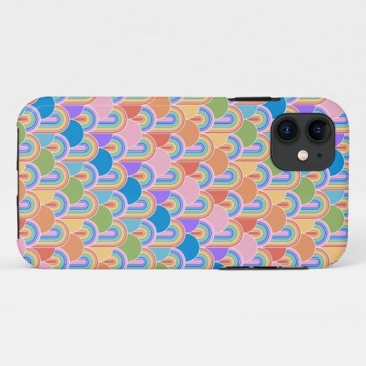 Rainbow Clamshell Phone Case (Rückseite (Horizontal))