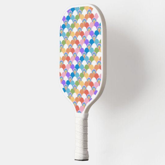 Rainbow Clamshell Pickleball Schläger (Links)