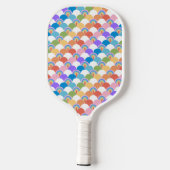Rainbow Clamshell Pickleball Schläger (Rückseite)
