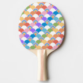 Rainbow Clamshell Tischtennis Schläger (Vorderseite)