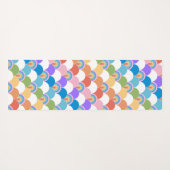 Rainbow Clamshell Yogamatte (Rückseite (Horizontal))