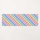 Rainbow Clamshell Yogamatte (Vorderseite (Horizontal))