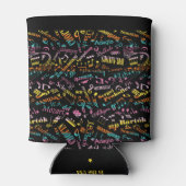 Rainbow Classic Music Composers Notation Symbol Dosenkühler (Rückseite)