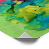Rainbow Clay Blume Poster (Ecke)
