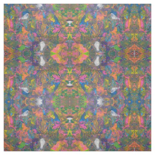 Rainbow Clay Mesh Stoff (Muster)
