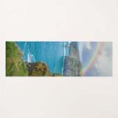 Rainbow Cliff of Moher Yogamatte (Vorderseite (Horizontal))
