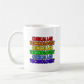 Rainbow Clinical Labrador Technologist Kaffeetasse (Links)