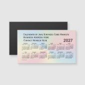 Rainbow Cloud Calendar 2027 von Janz Magnet (Vorne/Hinten)
